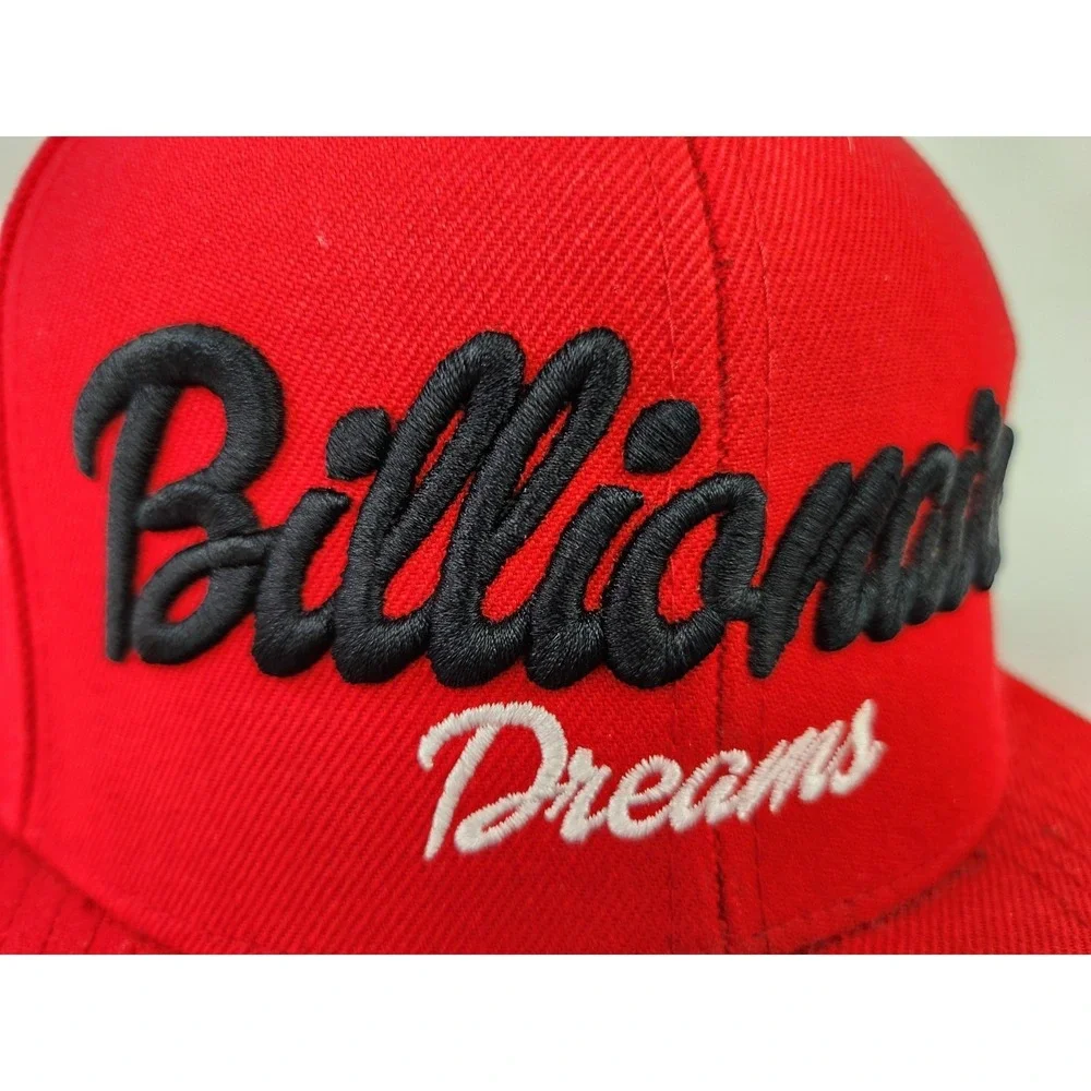 Billionaire Dreams Snapback Hat Yupoong trucker Cap Boys Red BD